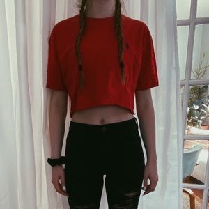 Ralph Lauren Polo bundle!!! 3 cropped tees!!